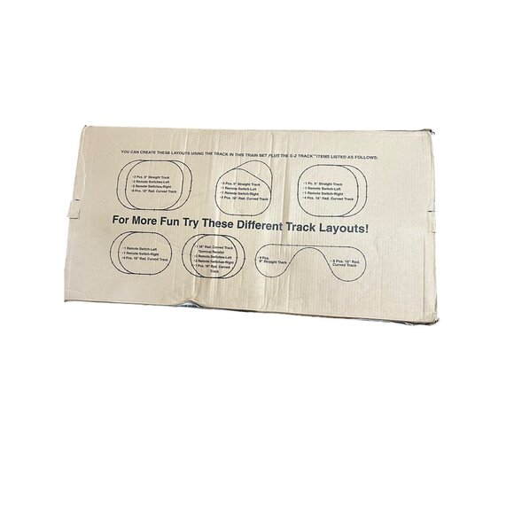 Bachmann E-Z Track System HO Scale Thunderbolt Electric Train Set 156 Pieces - Picture 6 of 10